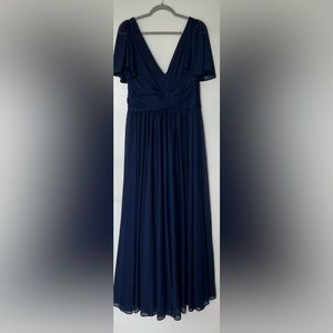 Davids Bridal Chiffon Bridesmaids Dress